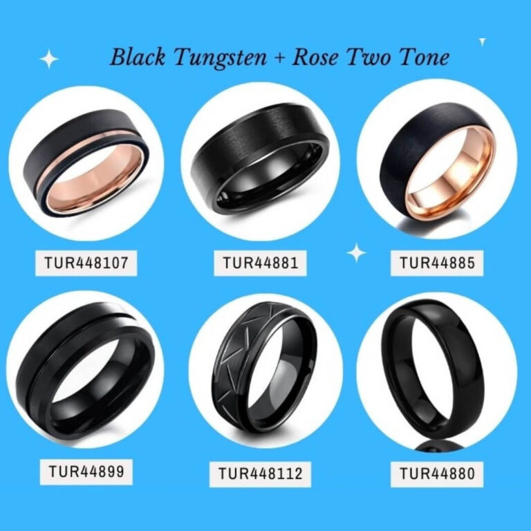 his and hers wedding bands in gold