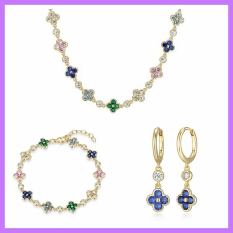 italgem-steel-veloria-coloured-flower-necklace-bracelet-earrings